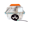 AnyCage Lite reader with round antenna, pre-paired and ready to mount.